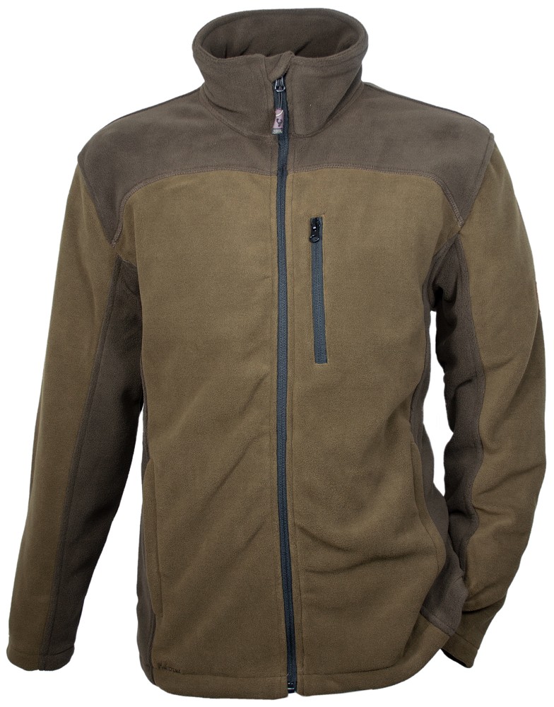 Chaqueta polar Hubertus® chaqueta de caza hombre oliva/marrón o naranja esponjosa-cálida NUEVO - Imagen 17 de 18